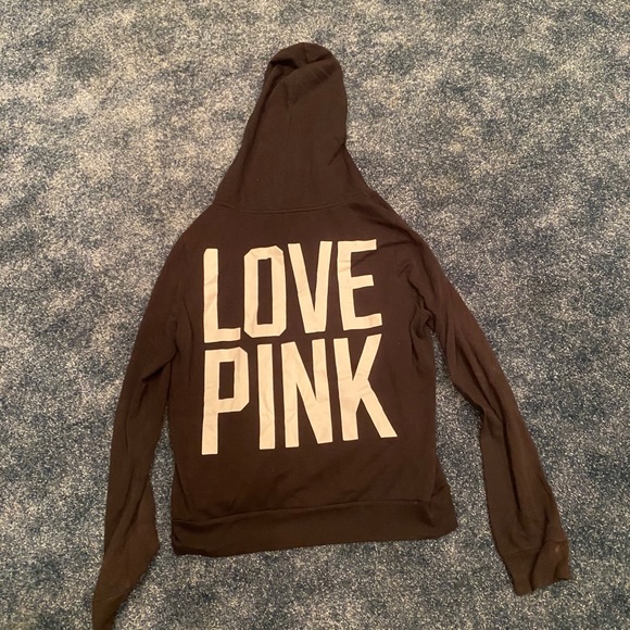 VS pink zip up sweatshirt - Picture 2 of 4